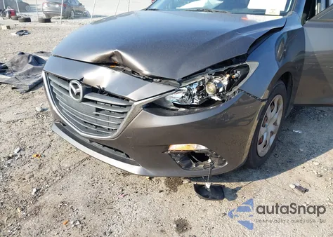 2014 Mazda Mazda3 I Sport from USA, damaged, VIN JM1BM1U77E1159576